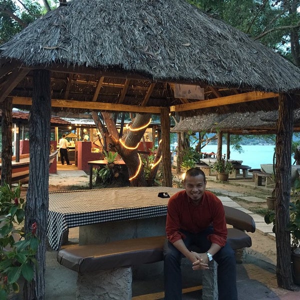Photo taken at Rumbia Resort Villa, Paka, Terengganu by Ajim A. on 2/18/2015