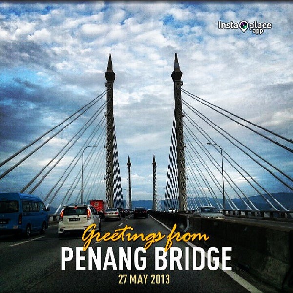 Penang Bridge Scenic View Gelugor Pulau Pinang