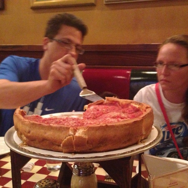 Photo taken at Giordano&#39;s by Sandra T. on 10/13/2013