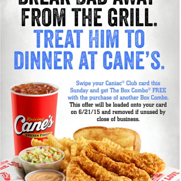 Photo taken at Raising Cane&#39;s Chicken Fingers by Michele C. on 6/21/2015
