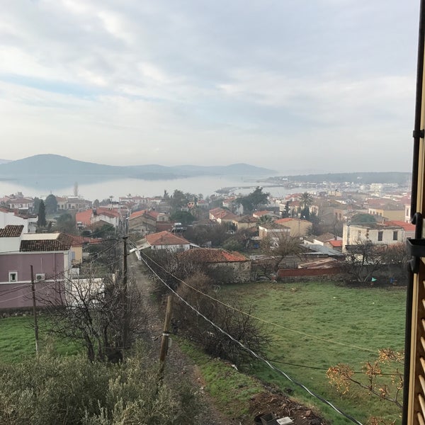Photo taken at Taş Konak Cunda by zeyyyy on 2/22/2017
