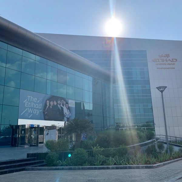 Etihad Airways Hq المكتب الرئيسي للإتحاد للطيران Office In Abu Dhabi