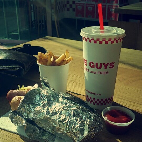 Photo taken at Five Guys by Useph A. on 8/6/2014