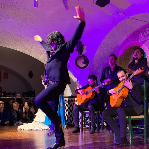 Photo taken at Tablao Flamenco Cordobés by Andy L. on 4/7/2019