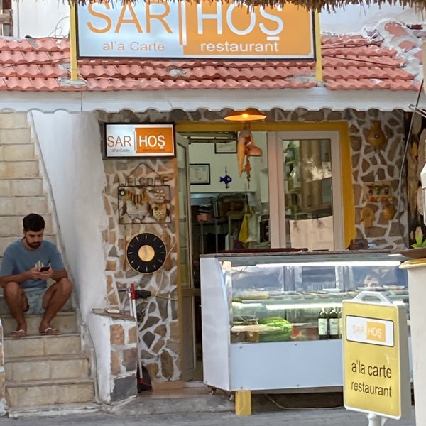 Снимок сделан в Sarıhoş Restaurant пользователем Baris G. 9/14/2022