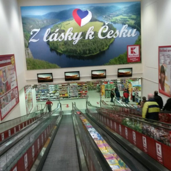 Photo taken at Kaufland by Petr S. on 12/7/2014