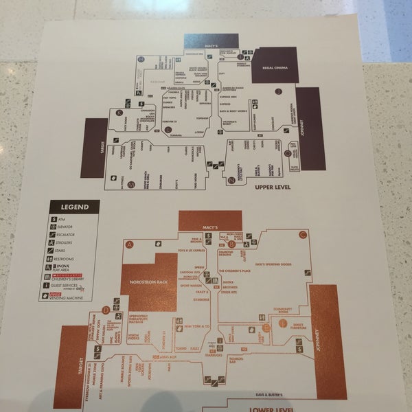 Springfield Town Center Map Photos At Springfield Town Center - Shopping Mall