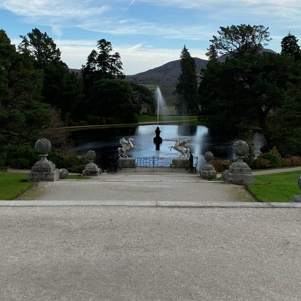 Photo taken at Powerscourt House and Gardens by Markella K. on 12/7/2019