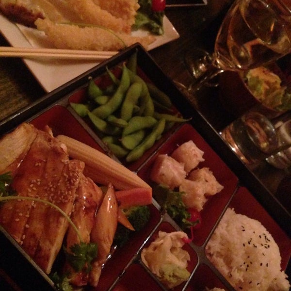 Photo taken at Azuki Sushi by Leandra C. on 5/18/2014