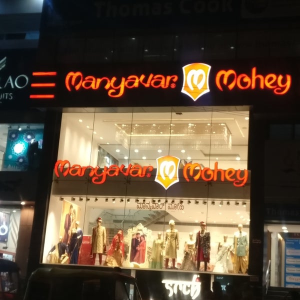 Manyavar mohey commercial street Clearance
