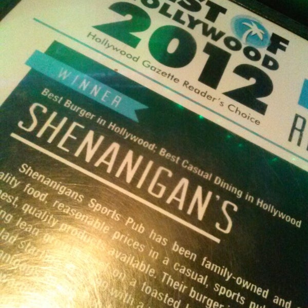 Shenanigans East Side Pub 1300 S Federal Hwy