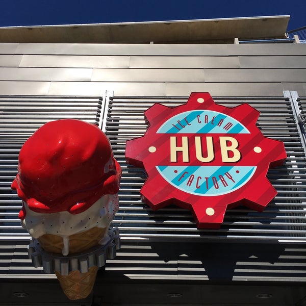 Ice hub. Ice hub