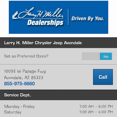 Have you downloaded the Larry H. Miller Automotive app? If not, what are you waiting for?
