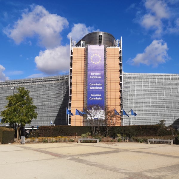 Photo taken at European Commission - Berlaymont by Erwin V. on 9/17/2019