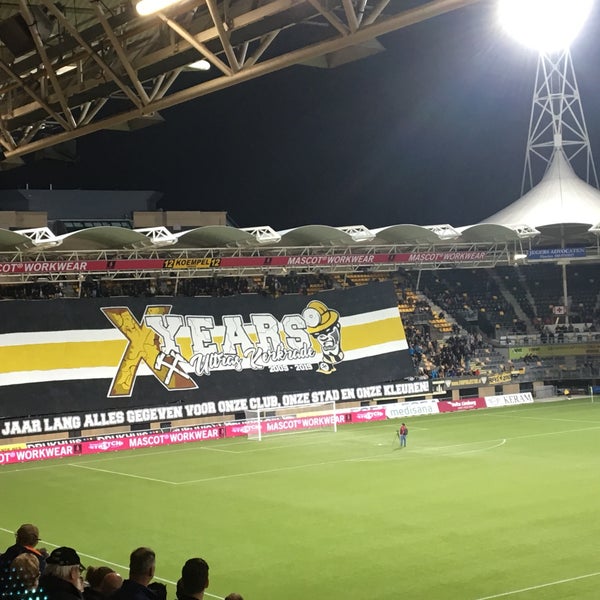 Photo taken at Parkstad Limburg Stadion by Frank B. on 10/12/2019