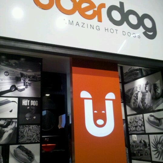 Photo taken at Überdog - Amazing Hot Dogs by Eron O. on 9/16/2012