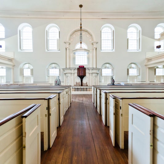 Photo taken at Old South Meeting House by Old South Meeting House on 9/18/2013