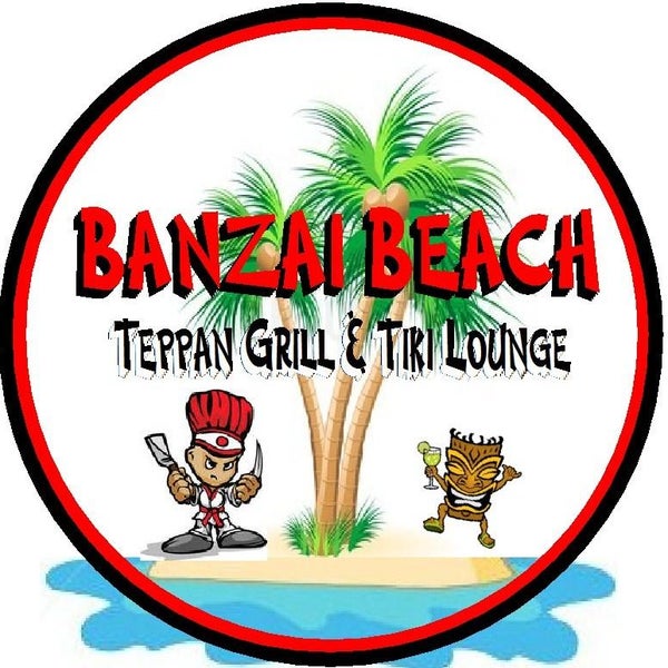 Снимок сделан в Banzai Beach Teppan Grill &amp; Tiki Lounge пользователем Banzai B. 9/20/2013