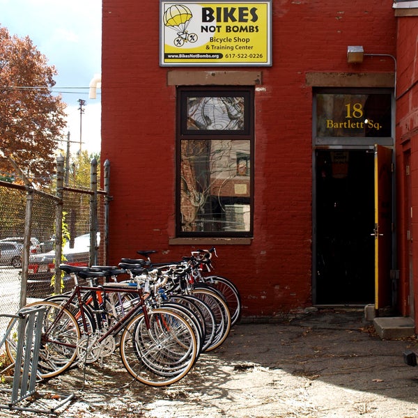 Bikes Not Bombs Bicycle Shop Training Center Bicycle Store in Jamaica Plain