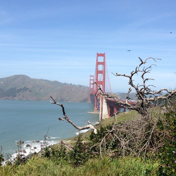 Photo taken at Golden Gate Overlook by Beckey H. on 4/12/2013