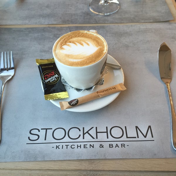 Photo taken at Stockholm Kitchen&amp;Bar by Szymon K. on 6/12/2015