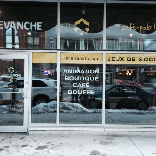 3/23/2014에 Dany S.님이 La Revanche café-pub ludique에서 찍은 사진