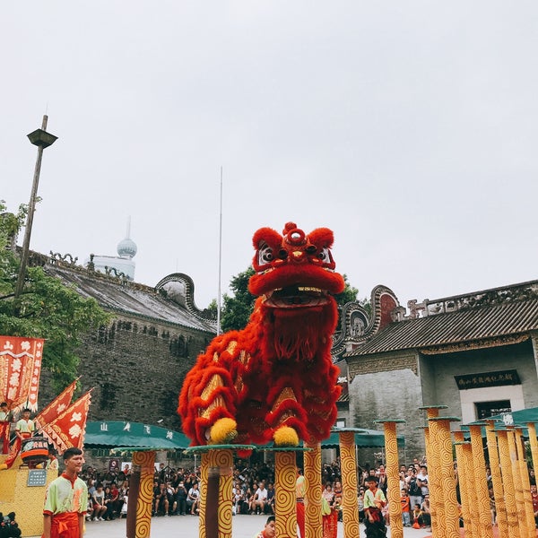 Photo taken at Zumiao (Foshan Ancestral Temple) by Luke Y. on 9/8/2018