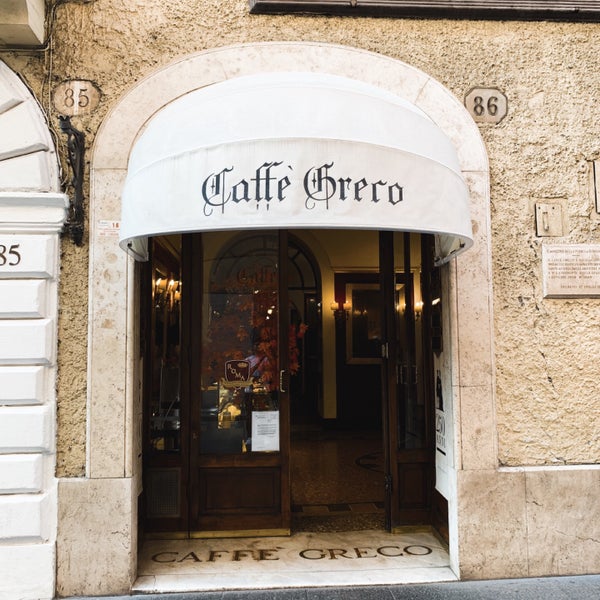 6/4/2019 tarihinde Luke Y.ziyaretçi tarafından Antico Caffè Greco'de çekilen fotoğraf