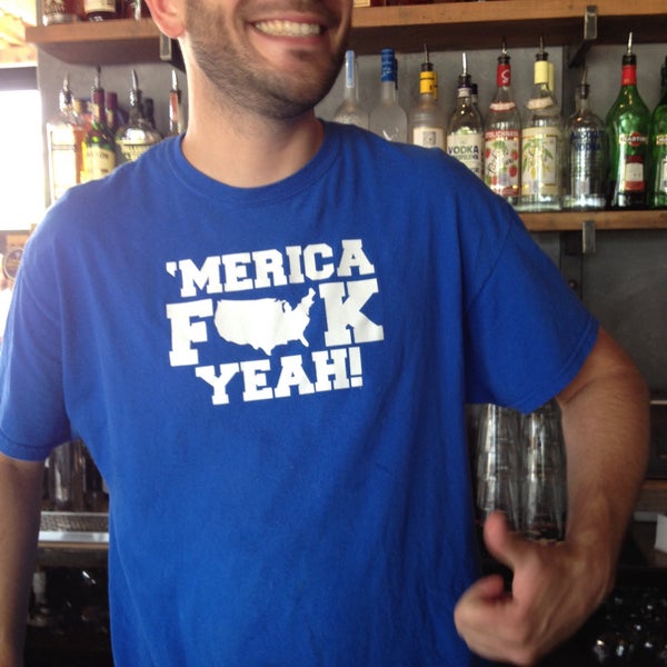 Awesome chill patio, great rotating food specials, craft beer, and 'murica!'