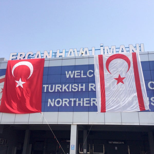 Photo taken at Ercan Airport (ECN) by Bulent A. on 5/19/2015