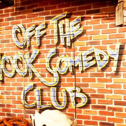 Photo taken at Off The Hook Comedy Club by Capt. B. on 10/26/2014