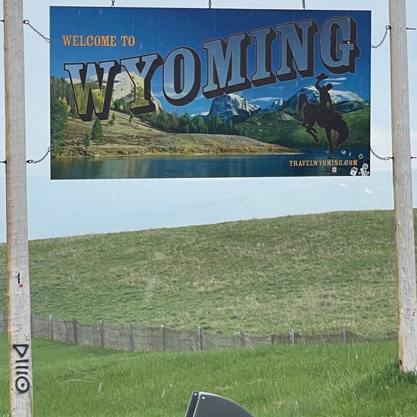 Photo taken at Wyoming/Montana Border by John B. on 5/23/2023