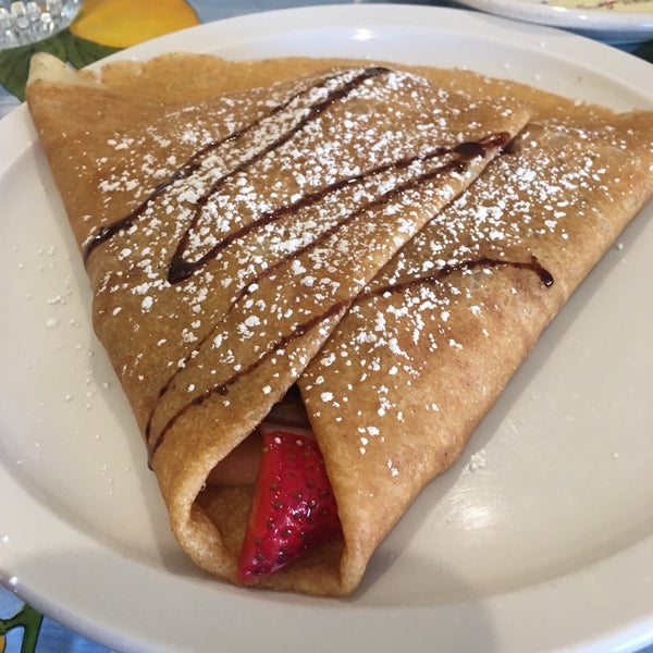 Photo taken at Crepes n&#39; Crepes by John B. on 3/16/2019