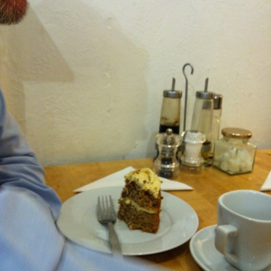 Photo taken at Broughton Delicatessen &amp; Café by Robbie on 11/18/2012