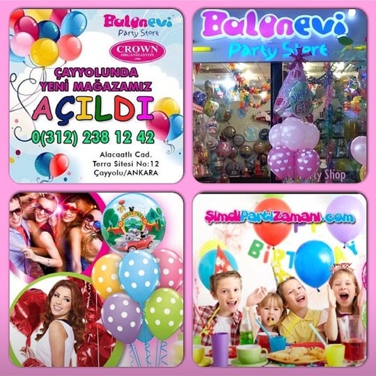 Crown BalonEvi Party Store Angora (Now Closed) - Çankaya - Angora ...
