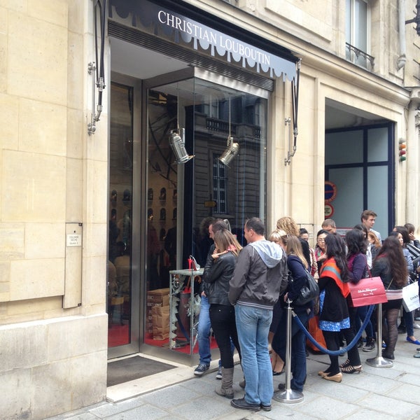 louboutin rue du faubourg saint honoré