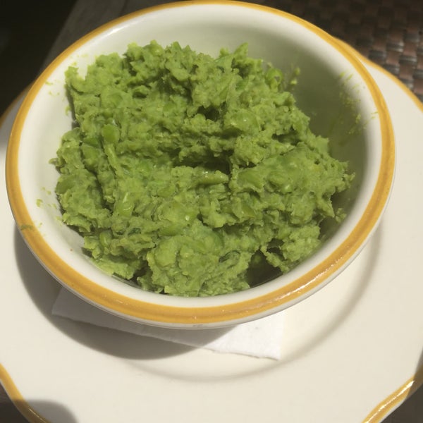 Mushy peas are much better than they sound or look, very tasty