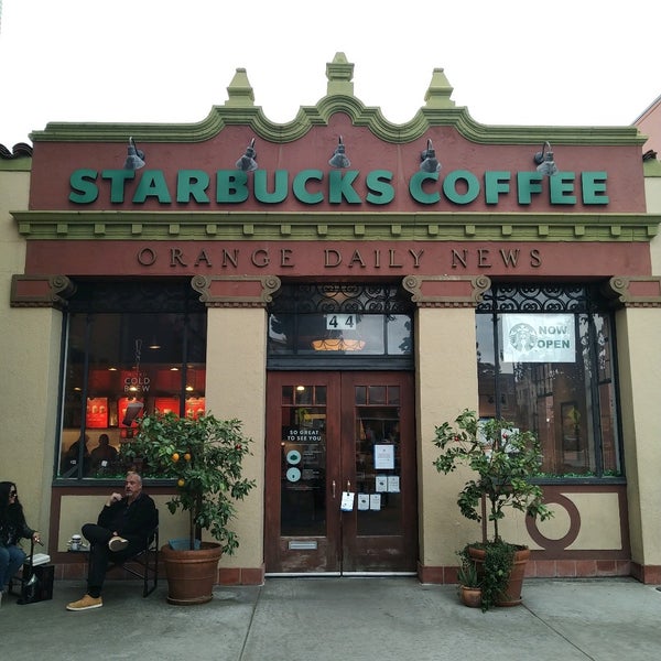 Starbucks Coffee Shop in Orange