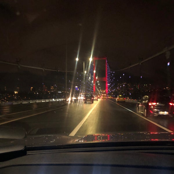 Photo taken at Bosphorus Bridge by 🧜‍♀️Sea on 3/14/2022