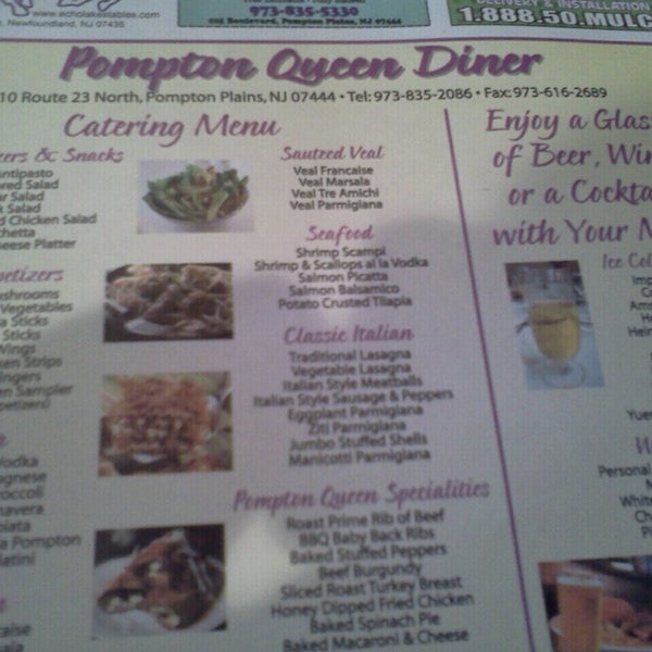 Photo taken at Pompton Queen Diner by Jenn C. on 5/1/2013