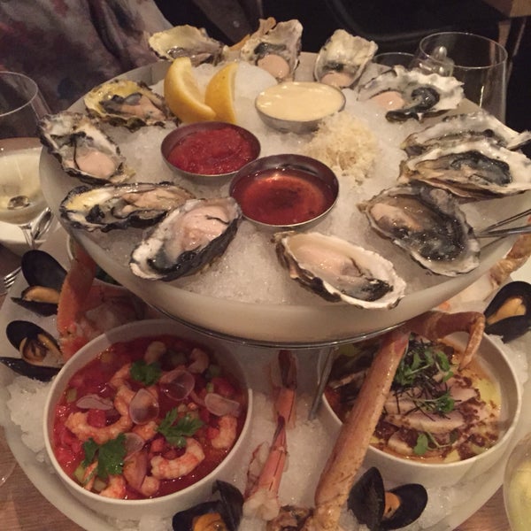 Very fresh oysters and loved the seafood tower good value
