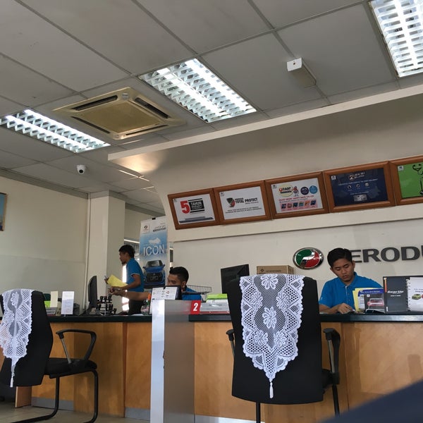 Perodua Service Centre Building In Penampang