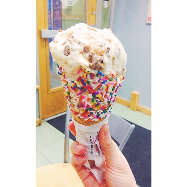 Marble Slab Creamery Ice Cream Shop in London