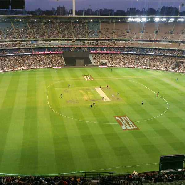 Photo taken at Melbourne Cricket Ground (MCG) by Ben K. on 2/17/2017
