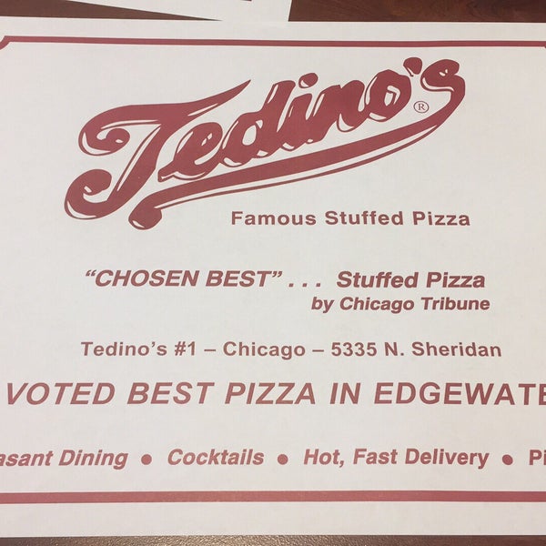 Photo taken at Tedino&#39;s Pizzeria by Bruce L. on 10/2/2016