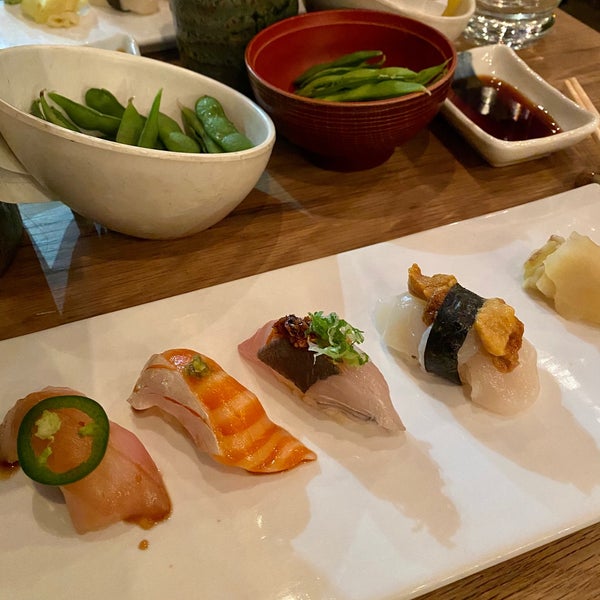 Photo taken at Sushi Dojo NYC by Sanghee L. on 10/10/2020