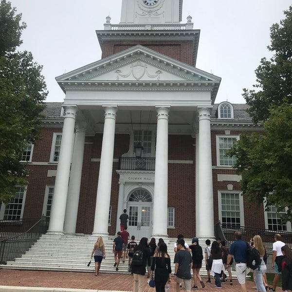 Johns Hopkins University Gilman Hall College Academic Building in