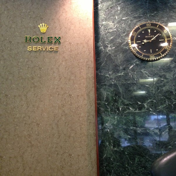 rolex service center authentication