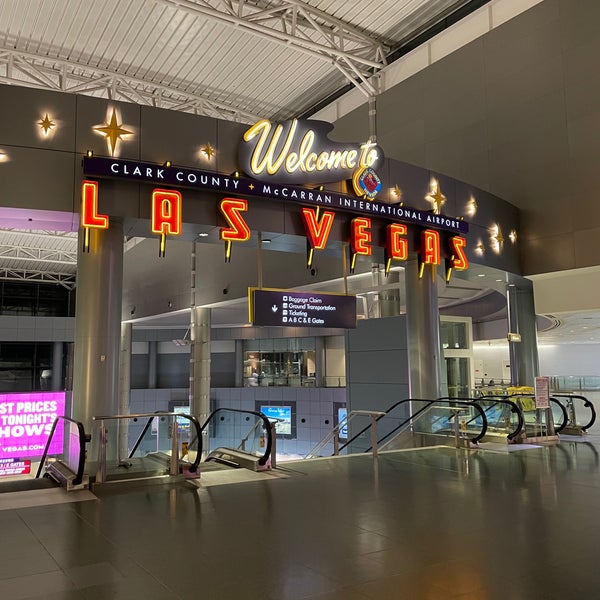 Gate D41 Airport Gate in Las Vegas