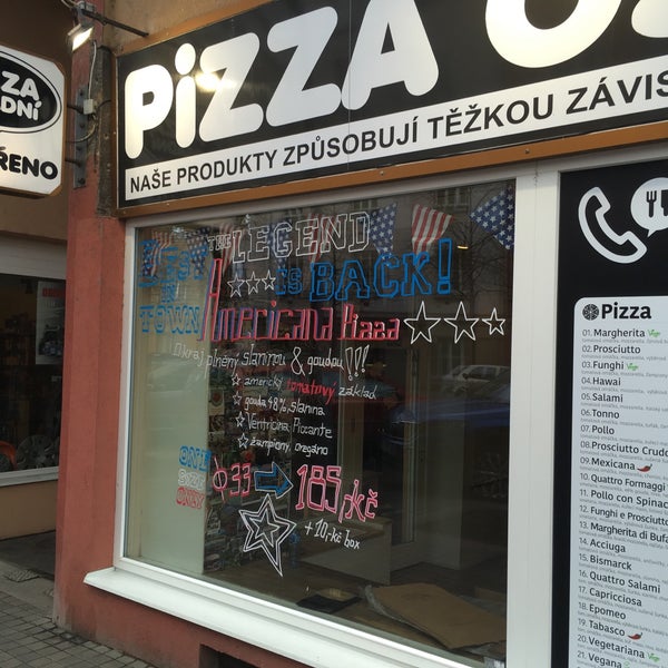 2/4/2021 tarihinde Csehszlovák Kémziyaretçi tarafından Pizza Osadní'de çekilen fotoğraf